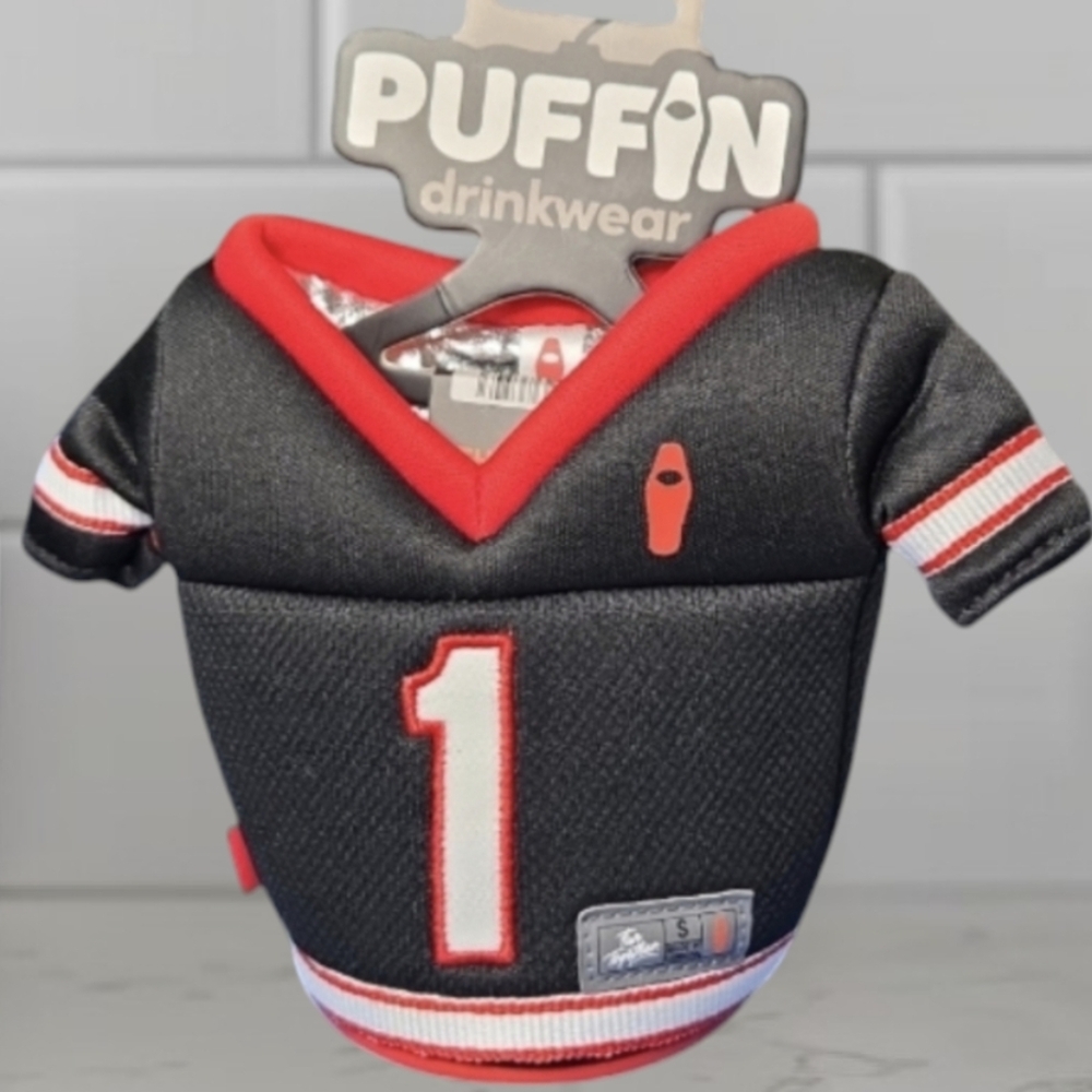 Puffin The Gridiron Drink Coozie